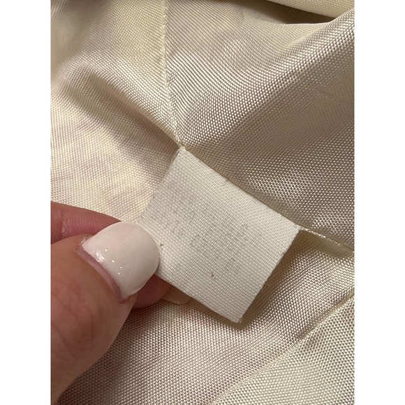 SO CRAZY Vintage By Rina Rossi Pink White Button Gingham Blazer - Picture 6 of 6